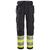 Snickers Bukse 6239  Kl1 Svart/Gul C150 