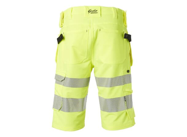 Gesto Håndverksshorts Elevate G712 KL 2 HiVis Gul C44