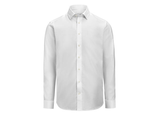 JH&F Green Bow 02 Slim fit Hvit XS