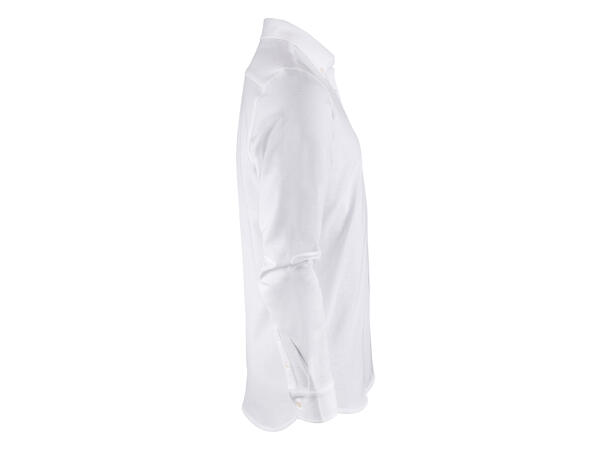 James Harvest Burlingham Jersey Skjorte Hvit S
