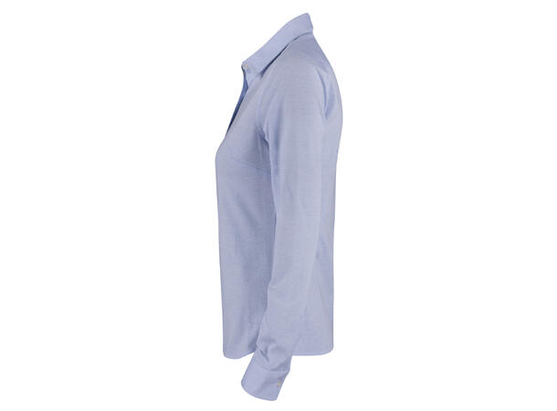 James Harvest Burlingham Jersey Skjorte Lyseblå XS