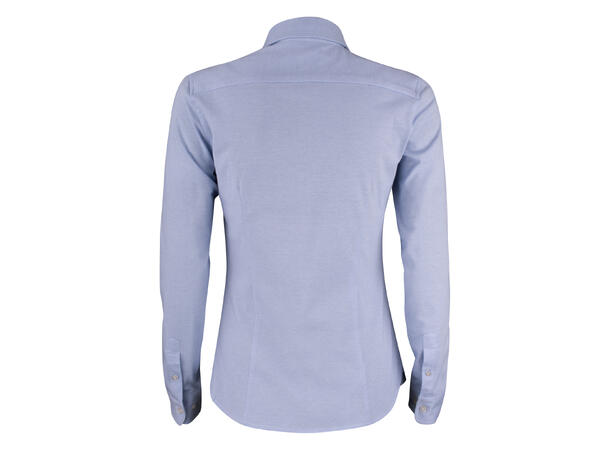 James Harvest Burlingham Jersey Skjorte Lyseblå XS