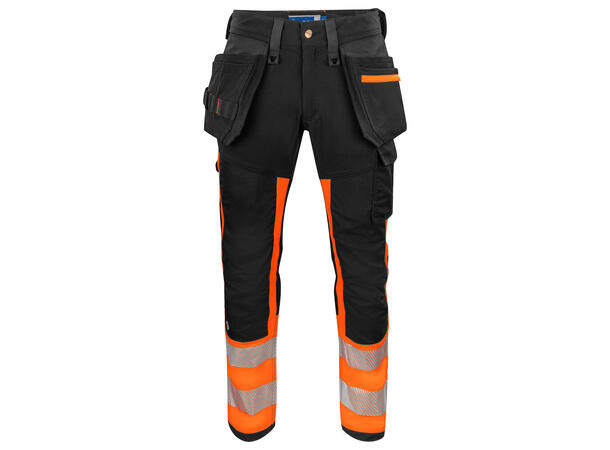 Projob 6540 Waistpant Hi Viz Oransje D96