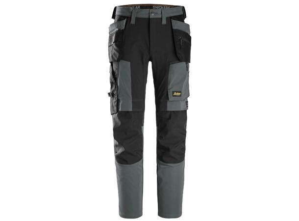 Snickers Bukse 6218 Grå/Svart D88