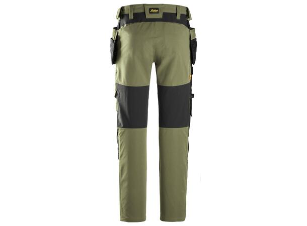 Snickers Bukse 6218 Grønn/Svart C46