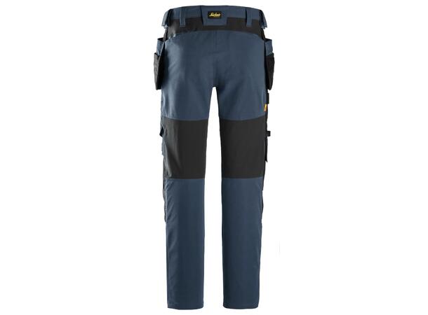Snickers Bukse 6218 Marineblå/Svart D88
