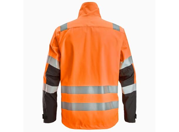 Snickers Jakke 1532 Klasse 2/3 HiVis Oransje/Svart XS