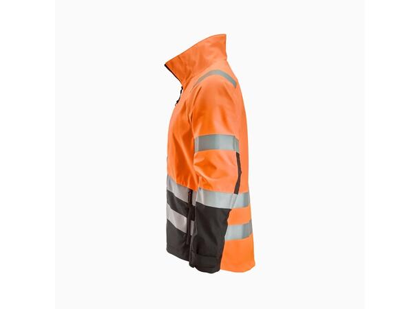 Snickers Jakke 1532 Klasse 2/3 HiVis Oransje/Svart XS