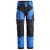 Snickers 6903 FlexiWork Arbeidsbukse+ Blå/Svart, str.160 
