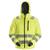 Snickers 8039 AllroundWork hettejakke HiVis Gul, str.XL Kl.2/3 