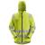 Snickers 8233 HiVis-PU-regnjakke HiVis Gul, str.XS Kl.3 