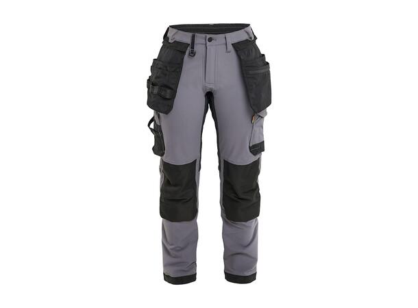 Blåkläder Håndverksbukse 4-Vstretch Dame Grå/Svart C36