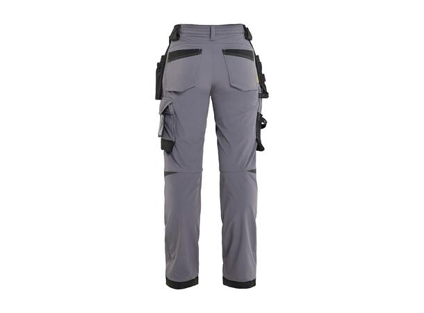 Blåkläder Håndverksbukse 4-Vstretch Dame Grå/Svart C36