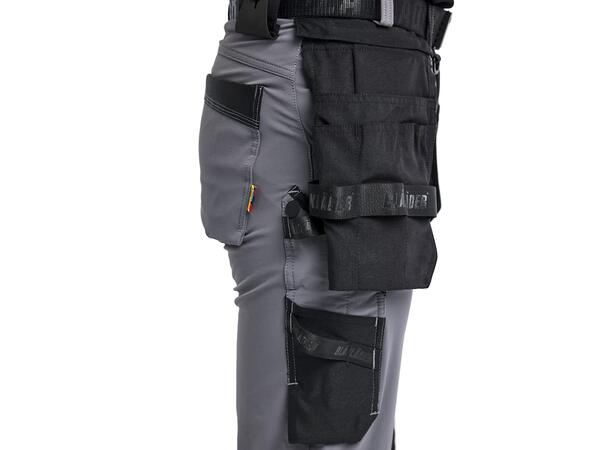 Blåkläder Håndverksbukse 4-Vstretch Dame Grå/Svart C36