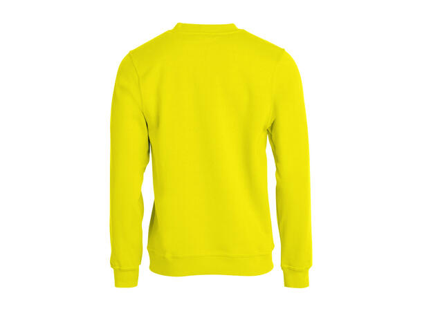 Clique Basic Roundneck HiVis Gul str. M