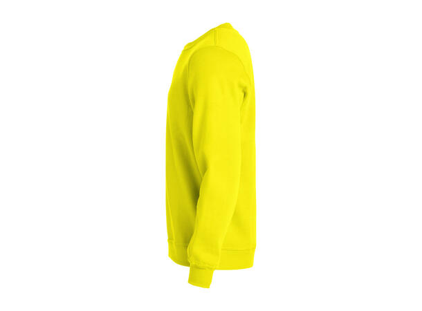 Clique Basic Roundneck HiVis Gul str. M