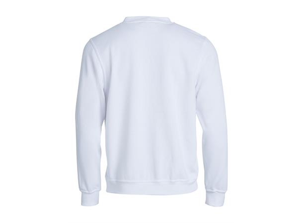 Clique Basic Roundneck Hvit str. 3XL