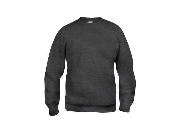 Clique Basic Roundneck Mørkegrå str. L
