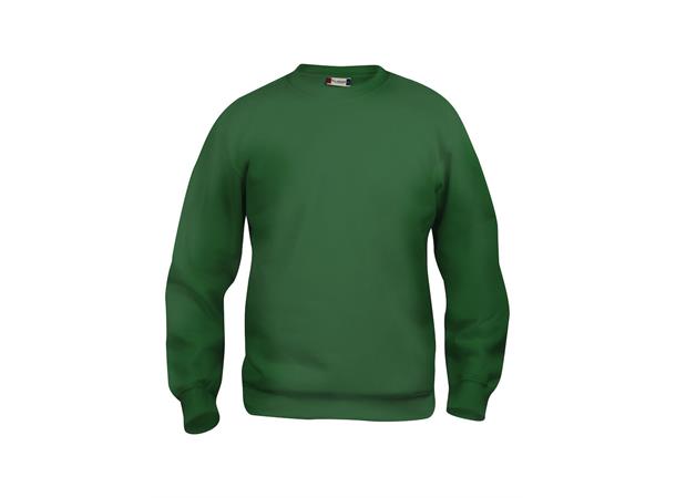 Clique Basic Roundneck Mørkegrønn str. L