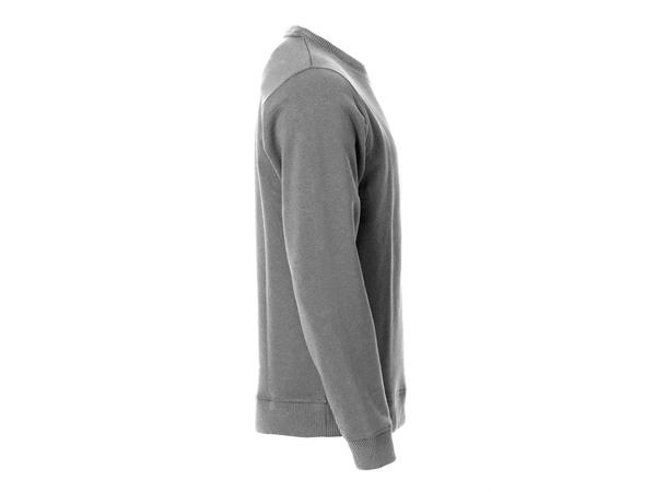 Clique Classic Roundneck Gråmelert str. M