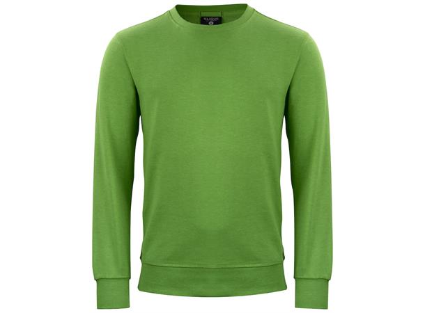 Clique Classic Roundneck Grønnmelert str. 3XL