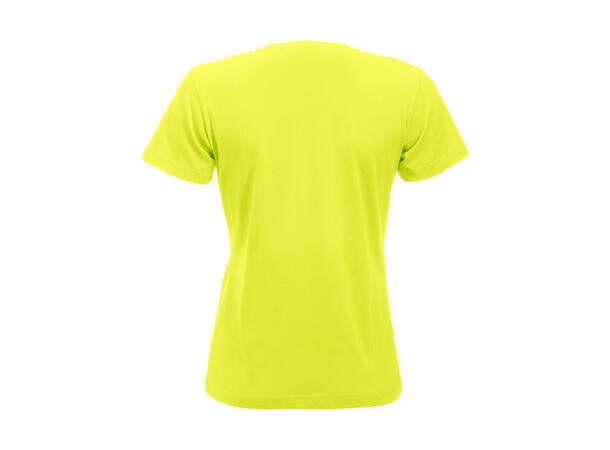Clique New Classic-T Dame HiVis Grønn str. XL