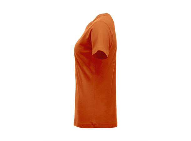 Clique New Classic-T Dame Oransje str. S