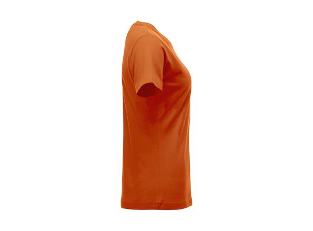 Clique New Classic-T Dame Oransje str. S