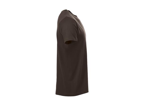 Clique New Classic-T Mørkebrun M