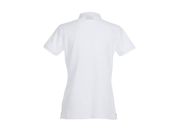 Clique Stretch Premium Polo Dame Hvit str. S