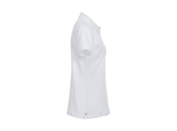 Clique Stretch Premium Polo Dame Hvit str. S