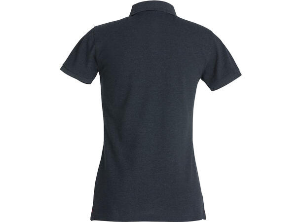 Clique Stretch Premium Polo Dame Mørkegrå str. S