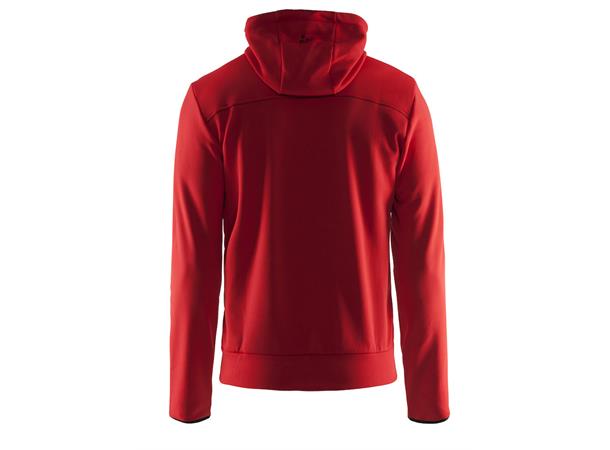 Craft Leisure Full Zip Hood M Rød str. 4XL