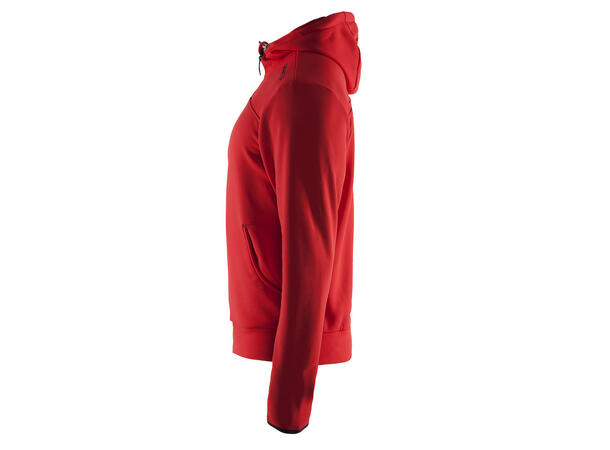 Craft Leisure Full Zip Hood M Rød str. 4XL