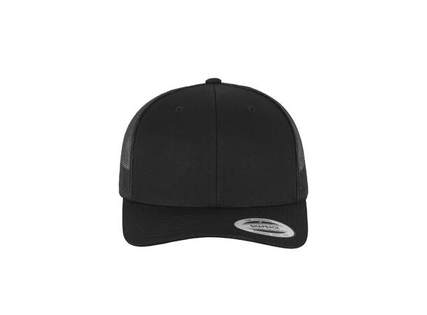 FLEXFIT FL6606 RETRO TRUCKER Svart One size