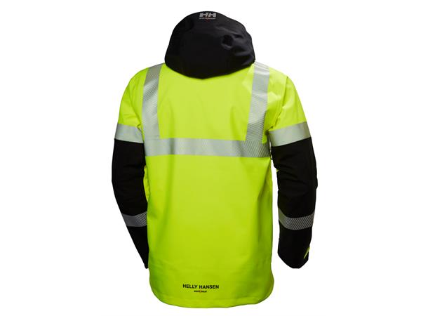 Helly Hansen ICU Skalljakke HiVis Gul, str.2XL