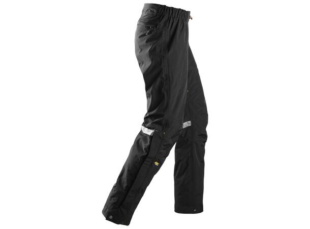 Snickers 6901 AllroundWork skallbukse Svart, str.XS vanntett