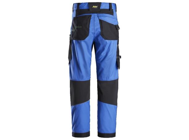Snickers 6903 FlexiWork Arbeidsbukse+ Blå/Svart, str.160