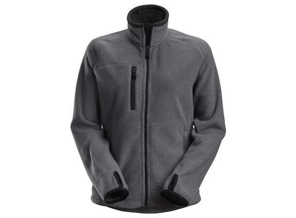 Snickers 8027 Polartec Fleecejakke Dame Grå/Svart S