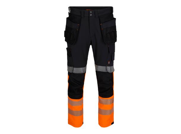 Strakofa Dovre Bukse KL.1 HiVis Oransje/Svart C44