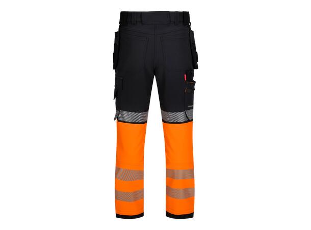 Strakofa Dovre Bukse KL.1 HiVis Oransje/Svart C44