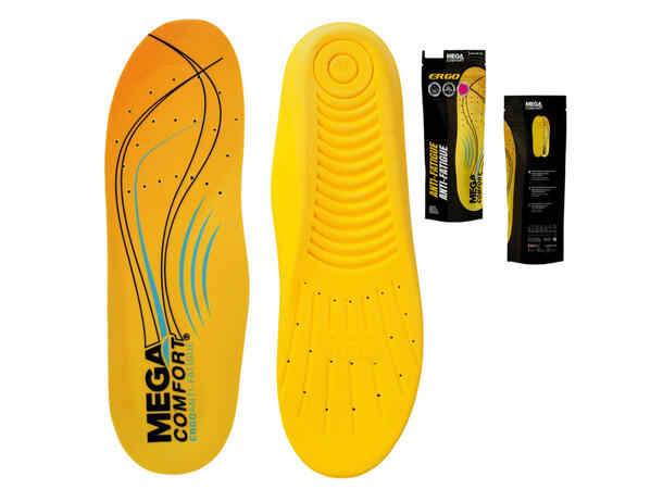 Surewerx Mega Comfort Anti-Fatigue Såler Gul 41-42