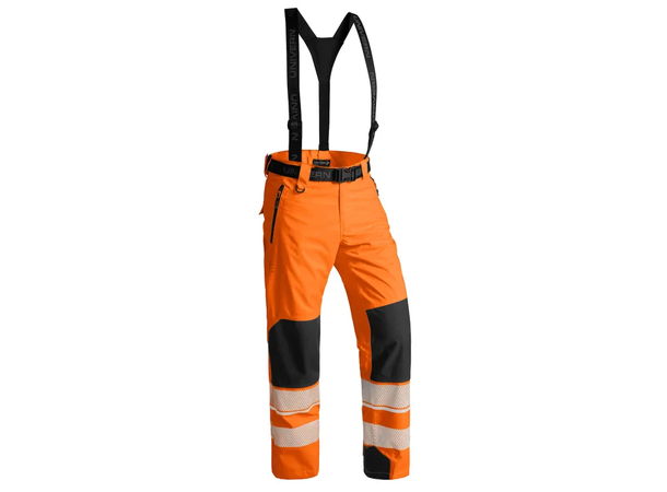 Univern Skallbukse Protec 87332 KL.2 HiVis Oransje/Svart XS