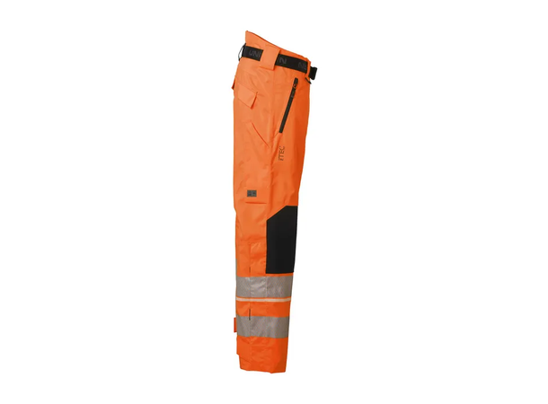 Univern Skallbukse Protec 87332 KL.2 HiVis Oransje/Svart XS
