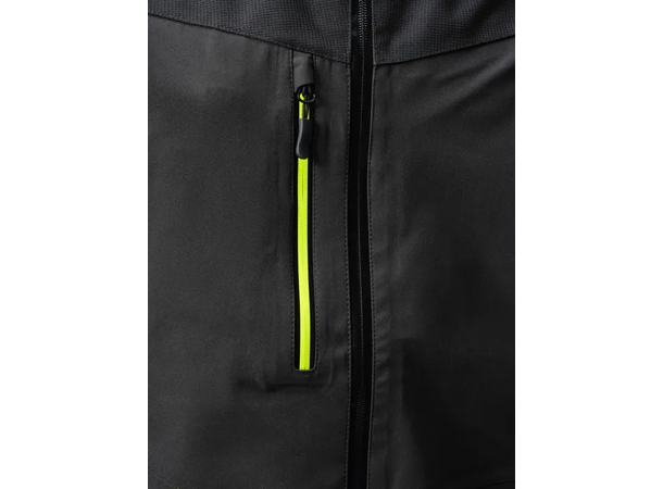 Univern Skalljakke Protec 2.0 Stretch Svart/Gul XS
