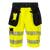Strakofa Dovre Synlig Shorts Klasse 1 HiVis Gul/Svart 44 