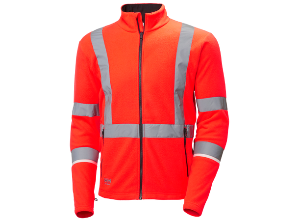 Helly Hansen Uc-Me Fleece Jacket HiVis Rød XS