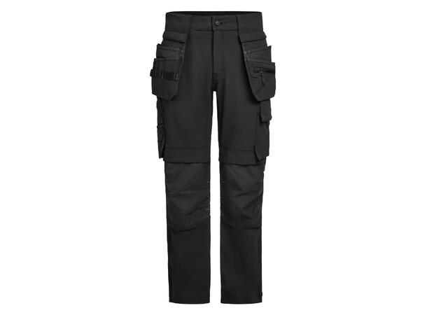 HÅNDVERKSBUKSE ELEVATE G530 FULLSTRETCH Svart C44