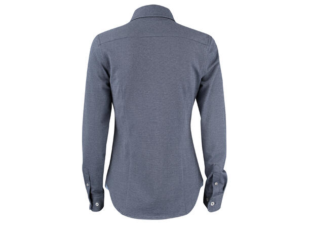 James Harvest Burlingham Jersey Skjorte Marineblå XS