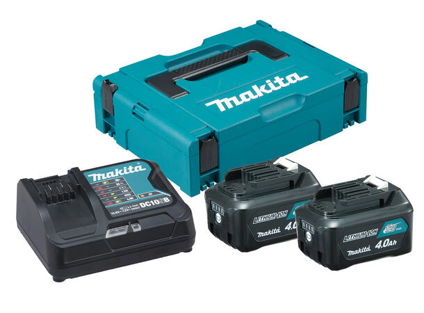 Makita Batterisett 2X12V 4,0Ah 197641-2 Li-ion • 12V max